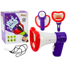 Megaphone Voice Changer Recording Three Mouth Voice Modes Megaphone Voice Changer Recording Three Mouth Voice Modes