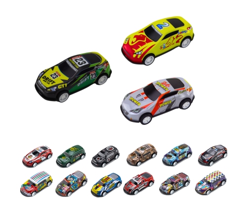 Set of springs in a suitcase, 30 pcs. Cars