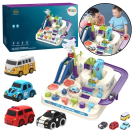 Obstacle Course Interactive Parking For Children Four Cars Obstacle Course Interactive Parking For Children Four Cars