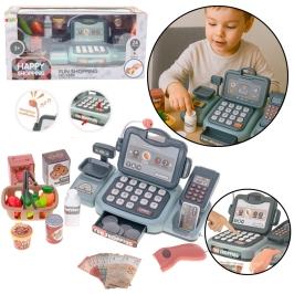 Set of Cash Register Groceries Scanner Basket 24 El