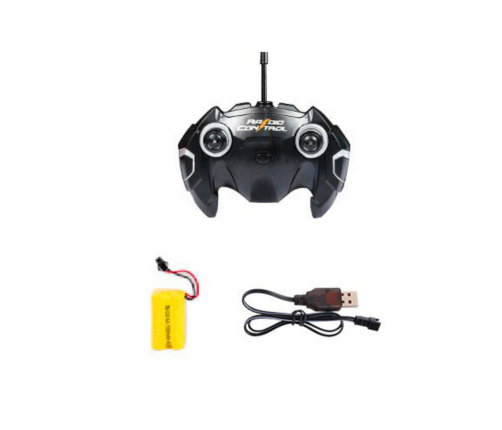 Радиоуправляемая пожарная машина с подъемным краном на пульте