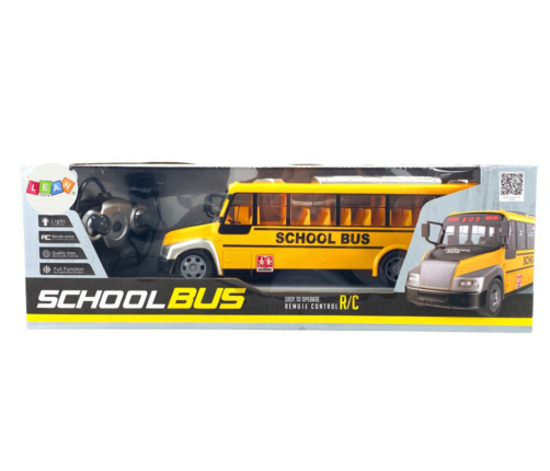 Радиоуправляемый автобус на пульте  School Bus Yellow