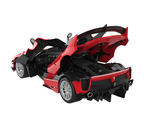 Radiovadāmā mašīna konstruktors Ferrari FXXK EVO Red ar pulti, 88 gab,