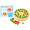 Family Memory Game Carrots Wooden Family Memory Game Carrots Wooden