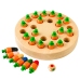 Family Memory Game Carrots Wooden