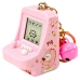 Electronic Game Tetris Pocket Keychain Pink