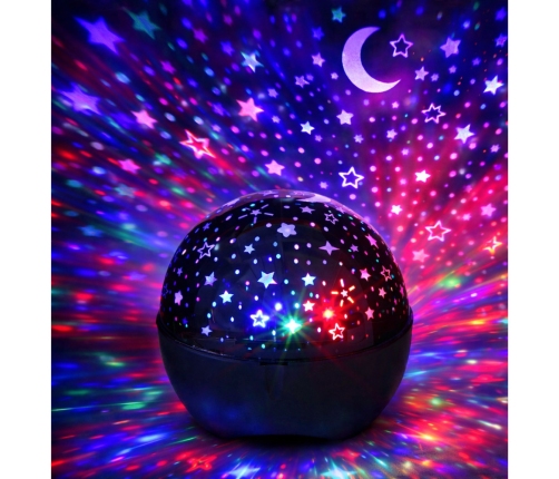 Star Projector Night Light Speaker 2in1 Black
