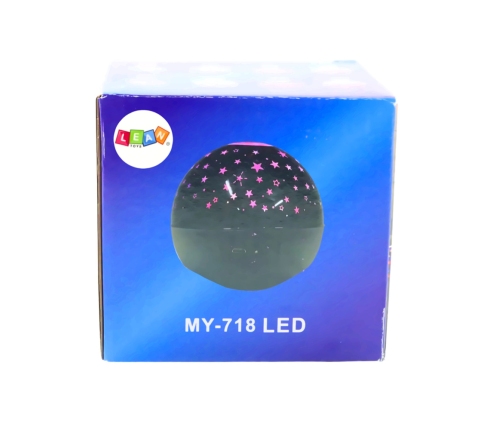 Star Projector Night Light Speaker 2in1 Black