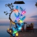 Solar Hummingbirds Birds LED Colorful Light