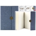 Biroja piezīmju grāmata ar magnētisko vāku, A5 Blue