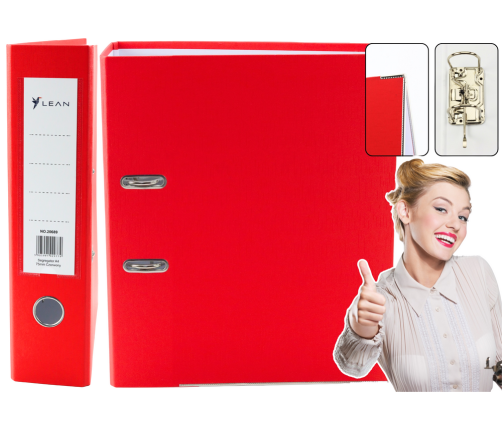 A4 dokumentu mape Red