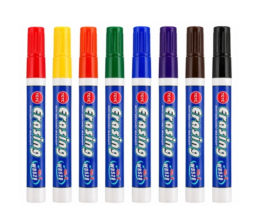 Set of 8 Colored Whiteboard Markers