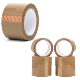 Brown Synthetic Rubber Packing Tape 48MM*50M 50Yd Strong