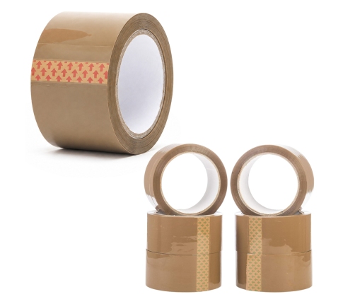 Brown Synthetic Rubber Packing Tape 48MM*50M 50Yd Strong