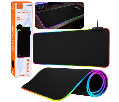 Keyboard Mouse Pad with LED Lighting 40x90cm