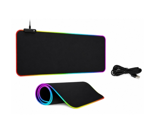 Keyboard Mouse Pad with LED Lighting 40x90cm
