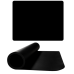 Anti-Slip Mouse Pad Black 30x25cm