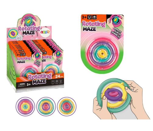 Antistresa Rotaļlieta Rotating Wheels