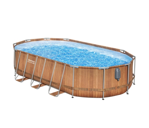 Bestway 56719 Power Steel Frame Pool 610 x 366 x 122 cm