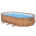 Bestway 56719 Power Steel Frame Pool 610 x 366 x 122 cm