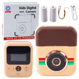 Kids Digital Camera With Instant Printer 16GB Memory