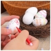 Easter Styrofoam Eggs For Painting Markers Rabbit Pattern C 6pcs