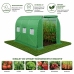 Foil Tunnel Garden Greenhouse 2x3 6m2 Green for Vegetables Frame