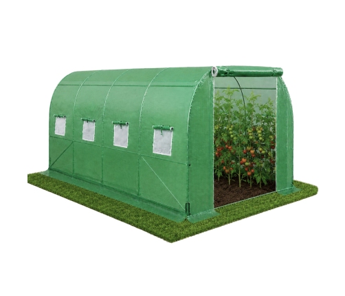 Foil Tunnel Garden Greenhouse 4x2.5x2m Foil 10m² UV-4 Premium
