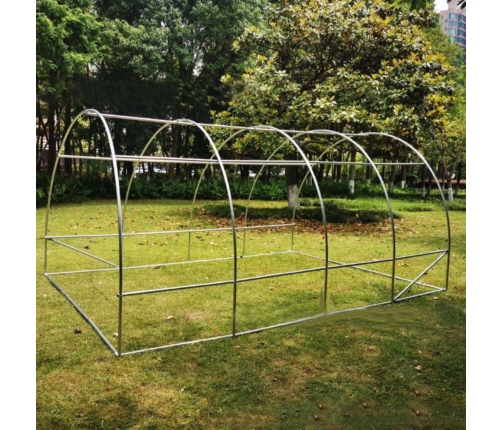 Foil Tunnel Garden Greenhouse 4x2.5x2m Foil 10m² UV-4 Premium