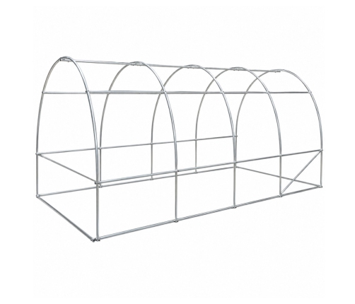 Foil Tunnel Garden Greenhouse 4x2.5x2m Foil 10m² UV-4 Premium