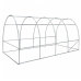 Foil Tunnel Garden Greenhouse 4x2.5x2m Foil 10m² UV-4 Premium