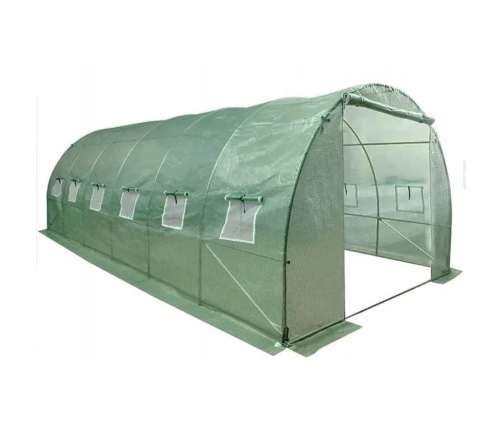 Foil Tunnel Garden Greenhouse 6x3x2m Foil 18m² UV-4 Premium