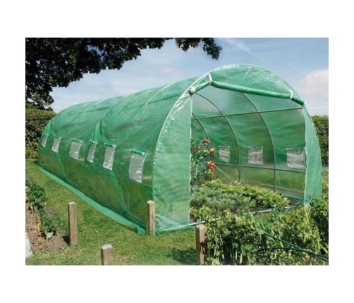 Foil Tunnel Garden Greenhouse 6x3x2m Foil 18m² UV-4 Premium