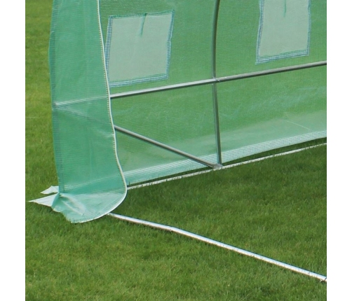 Foil Tunnel Garden Greenhouse 6x3x2m Foil 18m² UV-4 Premium