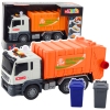 Garbage Truck Garbage Bins Lights Sounds Orange 1:14 Garbage Truck Garbage Bins Lights Sounds Orange 1:14