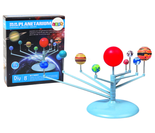 Set of Creative Planets for assembly and painting