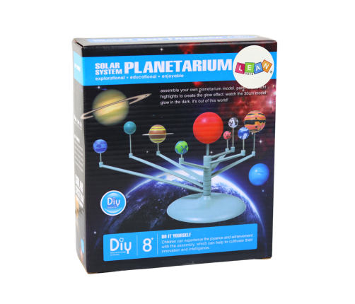 Set of Creative Planets for assembly and painting