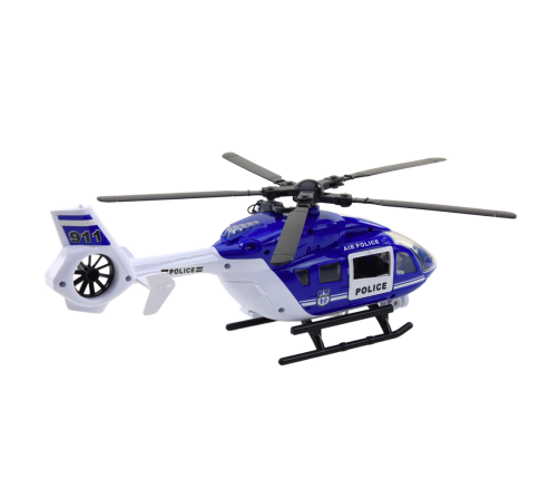 Police Helicopter Hook Stretcher Lights Sounds 1:14