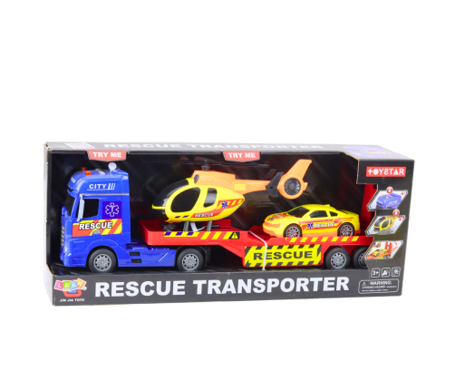 Rescue Kit Truck Helicopter Car Lights Sounds