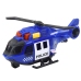 Police Helicopter with Crane Lights Sounds Blue