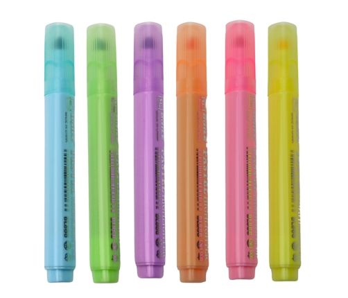 Highlighter Set School Office Colored 6pcs.