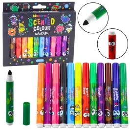 Markers, felt-tip pens, intense colors, fragrant, 12 pcs. Markers, felt-tip pens, intense colors, fragrant, 12 pcs.