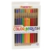 Watercolor Pencils With Brushes 2in1 Colored 12 Pcs