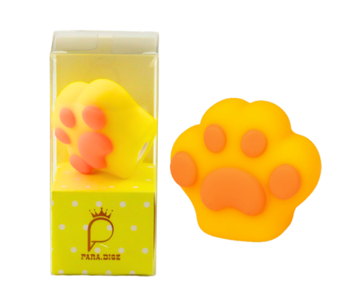 Cat Paw Sharpener Pink Black Yellow 8cm