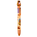 Pen Figurine Capybara With Cup Multicolor Brown 0.7mm