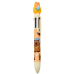 Pen Figurine Capybara With Cup Multicolor Brown 0.7mm