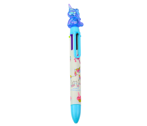 Multicolor Pen 6 Colors Unicorn Figure 0.7mm