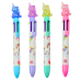 Multicolor Pen 6 Colors Unicorn Figure 0.7mm