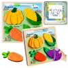 Puzzle Board 2in1 Wooden Educational Vegetables Marker Puzzle Board 2in1 Wooden Educational Vegetables Marker