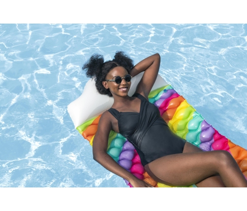 Inflatable Swimming Mattress Rainbow 216 x 80 cm Bestway 44107